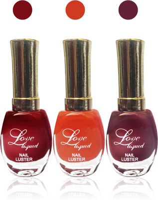

Femina09 ss cosmetics makeup love liquid matte nail polish exclusive Fashion Beautiful multicolor10 Combo set of 4 red,orange,maroon