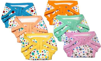 

Jo Baby New Just Born Hosiery Printed Cotton Diaper/Langot Cushioned Padded Nappies(3-6 Months, Multicolor
