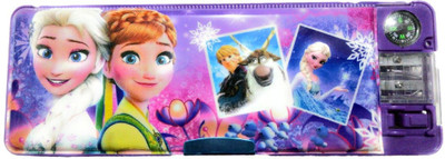 

Reyansh Collection Cartoon Series Frozen Character Art Plastic Pencil Box(Set of 1, Multicolor)