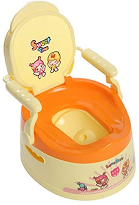 

A+B Chair Shaped Baby Closestool Potty Box(Yellow)