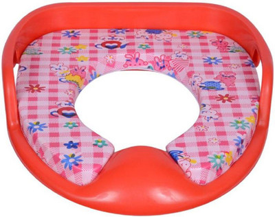 

StyloHub Cushioned Toilet Training Potty Seat With Handles Potty Seat(Red)