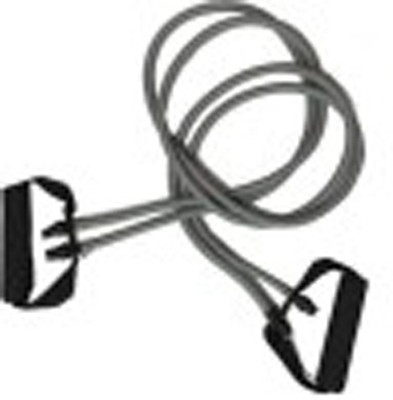 

RIGHTWAY DOUBLE HANDLE DOUBLE CORD TONING BEST QUALITY BEST PRFORMERS Resistance Tube(Grey)