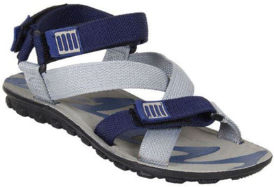 SAM-ERA Men Grey Sports Sandals