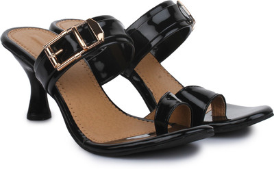 

Adorn Women Black Heels