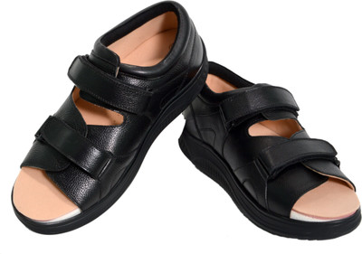 

Ortho Magic Men Black Sandals