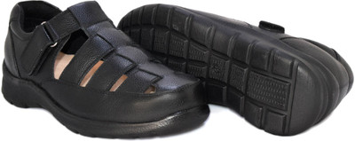 

Ortho Magic Men Black Sandals