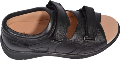 

Ortho Magic Men Black Sandals