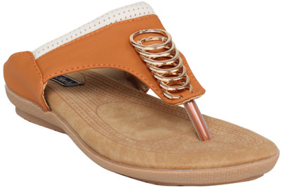 

Flat n Heels Women Tan Flats