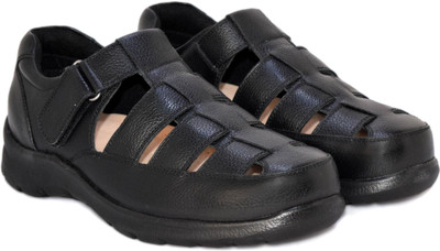 

Mediconfort Men Black Sandals