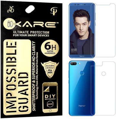 

iKare Front and Back Screen Guard for Honor 9 Lite, Transparent