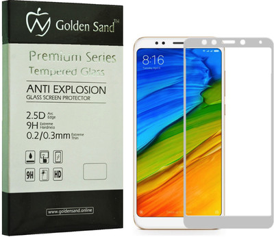 Golden Sand Tempered Glass Guard for Mi Redmi 5(Pack of 1)
