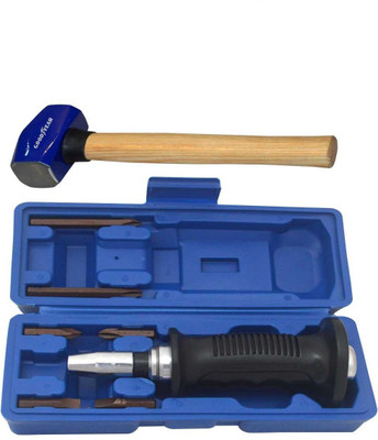 

Goodyear GOODYEAR COMBO TOOLS CMB-00006 Impact Screwdriver Set, Blue black