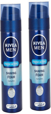 

Nivea MEN FRESH ACTIVE SHAVING FOAM 200 ML(200 ml)