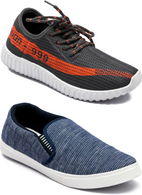 

Asian Men Casual & Running Shoes Combo Pack of 2 Casuals For Men(Multicolor