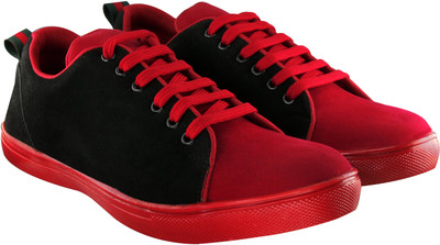 

CLOSHO Red Casual Shoe Sneakers For Men(Red