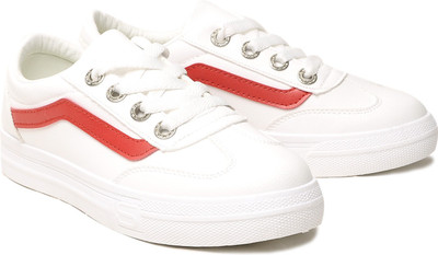 

Klaur Melbourne Sneakers For Women(Red, White, Whitered