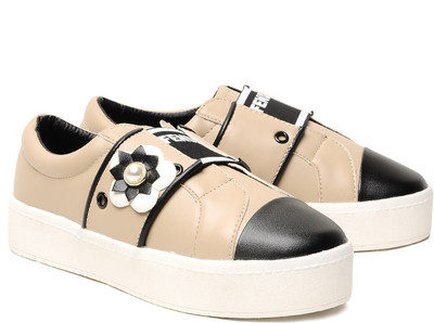 

Klaur Melbourne Slip On Sneakers For Women(Beige, Apricot