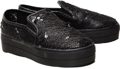 

Klaur Melbourne Slip On Sneakers For Women(Black