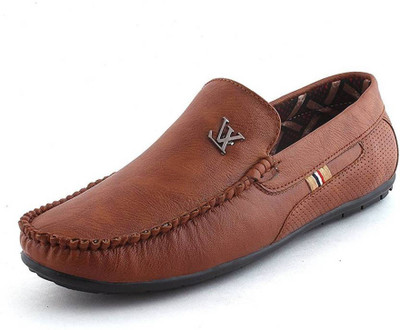 

ARRFASHION Loafers For Men(Brown