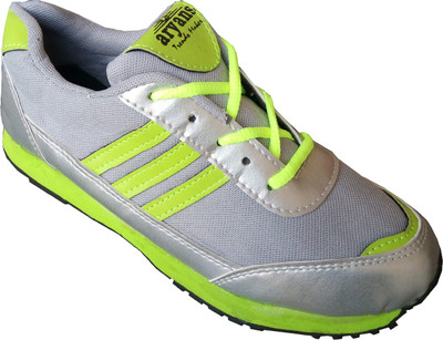 

ARYANS Marathon Running Shoes For Men(Green, Grey