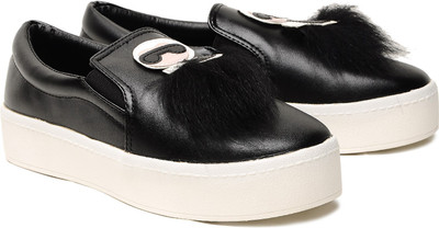 

Klaur Melbourne Slip On Sneakers For Women(Black