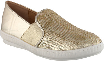 

Flat n Heels Casuals For Women(Gold