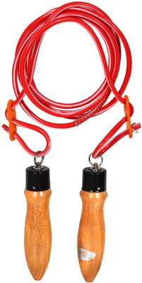 

SVR Angel Fitness Good Grip Bearing PVC Freestyle Skipping Rope(Red, Length: 53.1 inch)