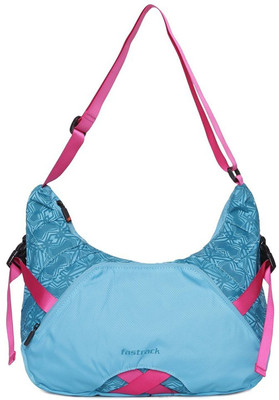 

Fastrack Women Casual Blue Nylon Sling Bag