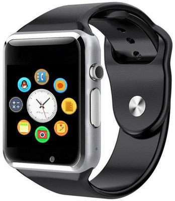 

SEGGO A1 Bluetooth Wrist Watch With Camera & SIM Card Support Black Smartwatch(Black Strap Medium)