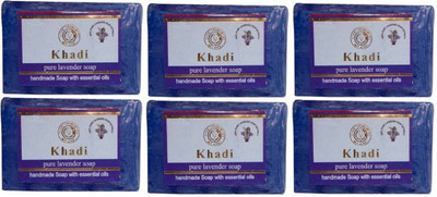 

Khadi Herbal LAVENDER SOAP(750 g, Pack of 6)