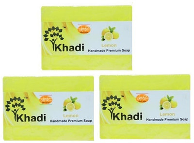 

Khadi Lemon Soap (Pack of 3 pc)(125 g, Pack of 3)