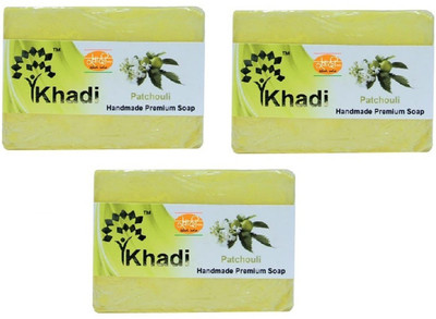

Khadi Patchouli Soap (Pack of 3 pc)(125 g, Pack of 3)