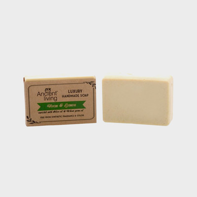 

Ancient Living Neem & Lemon Luxury Handmade Soap -100gm (set of 2)(100 g, Pack of 2)
