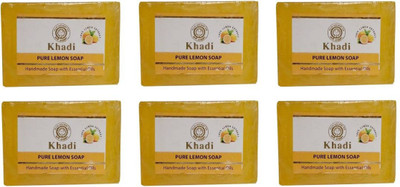 

Khadi Herbal LEMON SOAP(750 g, Pack of 6)
