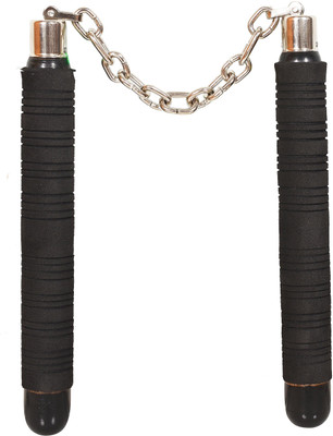

SVR Nunchaku for Martial Arts Beginners Training Wooden Foam Gymnastic Stick - 29 inch(Multicolor)