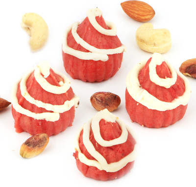 

Ghasitaram Gifts White Crown Modaks(800 g, Box)