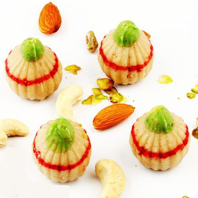 Ghasitaram Gifts Mawa Ring Modak(800 g, Box)