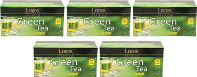 

Lemor Mint (5 pack of 25 Tea Bag) Green Tea Bags(80 g, Box)