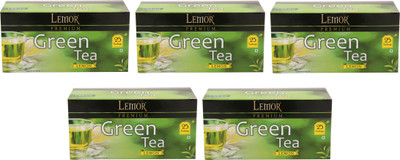 

Lemor Lemon (5 pack of 25 Tea Bag) Green Tea Bags(80 g, Box)