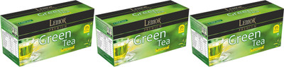 

Lemor Jasmine (3 pack of 25 Tea Bag Box) Green Tea Bags(80 g, Box)
