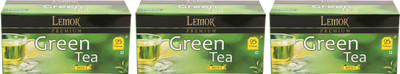 

Lemor Mint (3 pack of 25 Tea Bag) Green Tea Bags(80 g, Box)