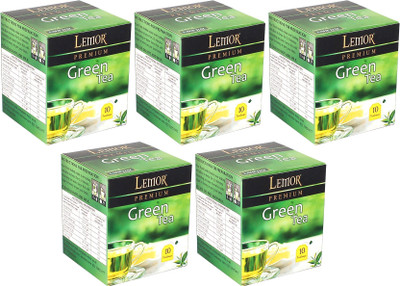 

Lemor Premium Bag box (5 Pack of 10 Tea bag pieces) for Healthy Indian Beverage Drinkers (Brand Outlet) Green Tea Bags Box(40 g)