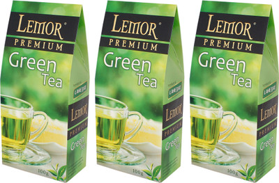 

Lemor Premium - Pack of 3 (100gm Each) Green Tea Bags Box(80 g)
