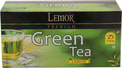 Lemor Premium Lemon Green Tea(80 g, Box)