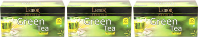

Lemor Tulsi (3 pack of 25 Tea Bag) Green Tea Bags(80 g, Box)