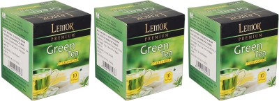 

Lemor Cardamom Flavour Bags - Pack of 3 (10 Tea Bags Each) Green Tea Bags Box(80 g)