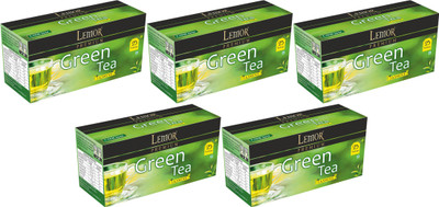 

Lemor Jasmine (5 pack of 25 Tea Bag Box) Green Tea Bags(80 g, Box)
