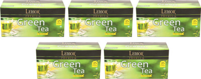 

Lemor Honey (5 pack of 25 Tea Bag) Green Tea Bags Box(80 g)