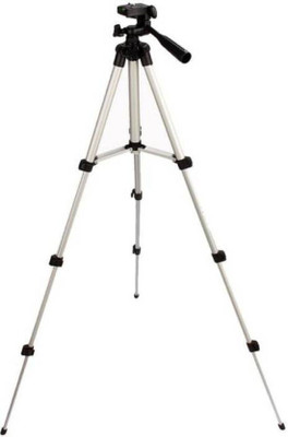 

Anytech  Flexible 4 Sections 105 cm Camera Tripod Tripod(Silver, Black, Supports Up to 1500 g)