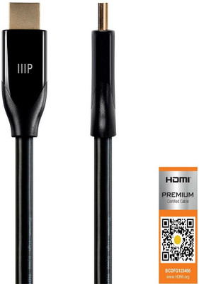 

monoprice TV-out Cable HDMI cable 20ft(Black, For Home Theater)